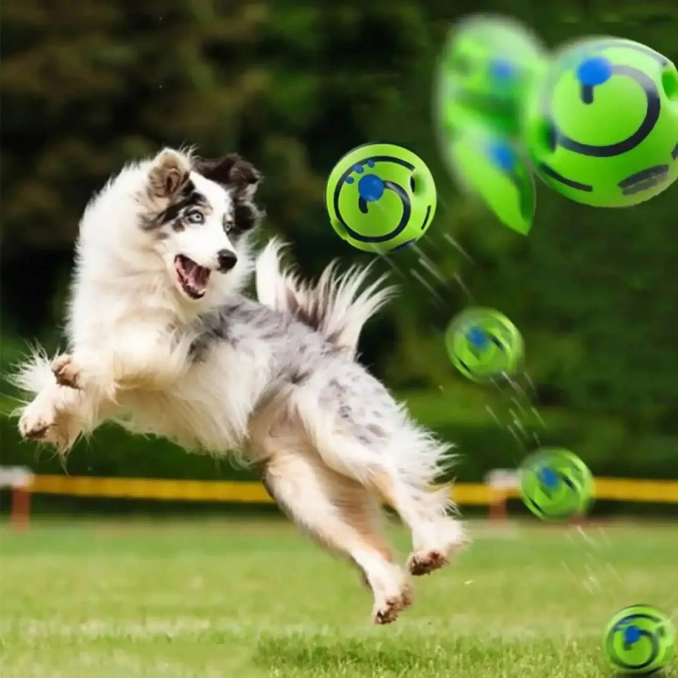 Interactive Wobble Wag Giggle Sound Emitting Glow Ball