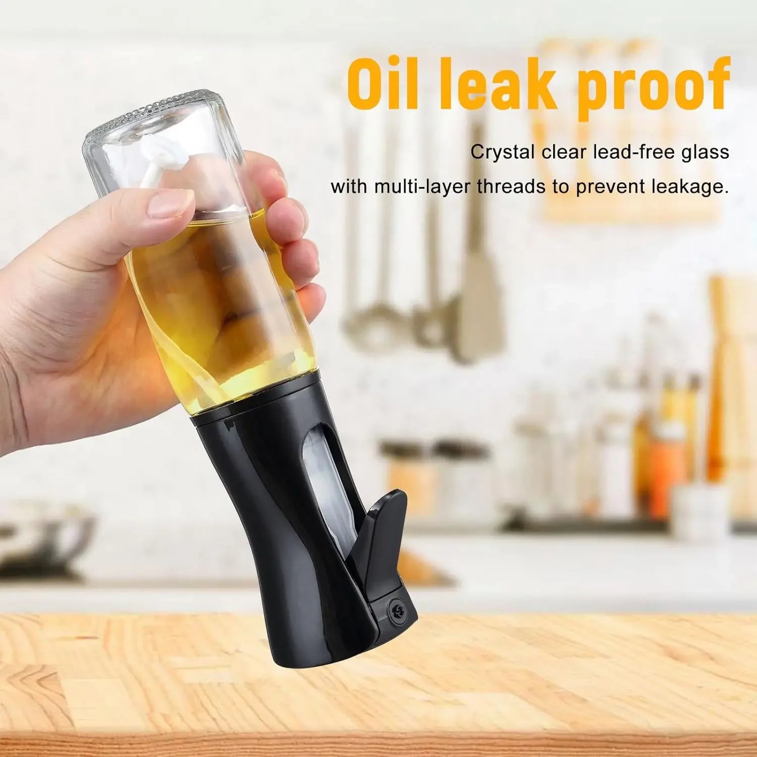 Professional 2-in-1 Atomised Oil Spray and Pour Bottle