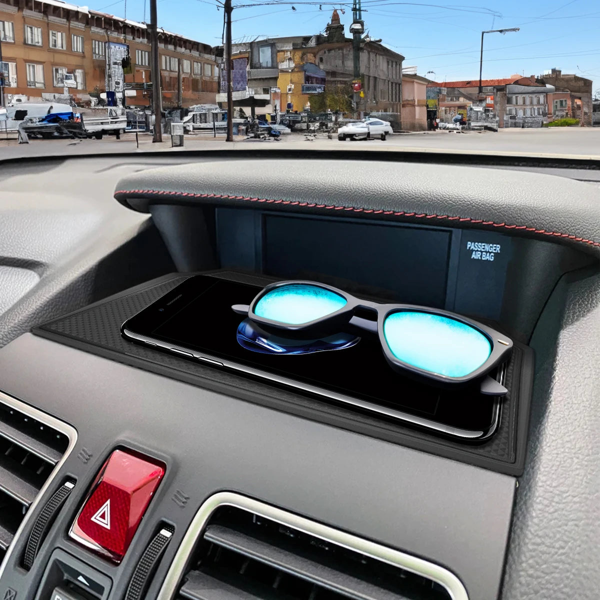 Car Central Control Dashboard Mat For Subaru Forester 2014-2018 For Subaru Crosstrek 2012-2017 For Subaru Impreza 2012-2016