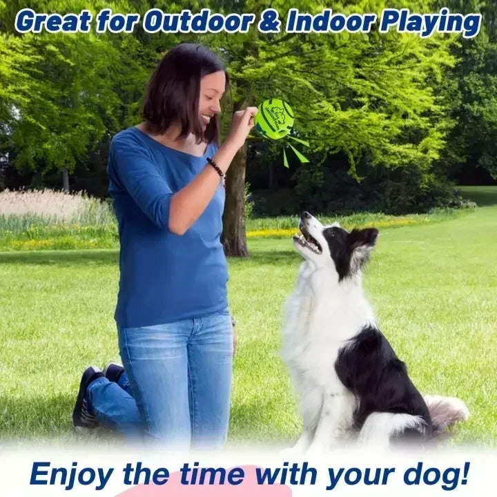Interactive Wobble Wag Giggle Sound Emitting Glow Ball