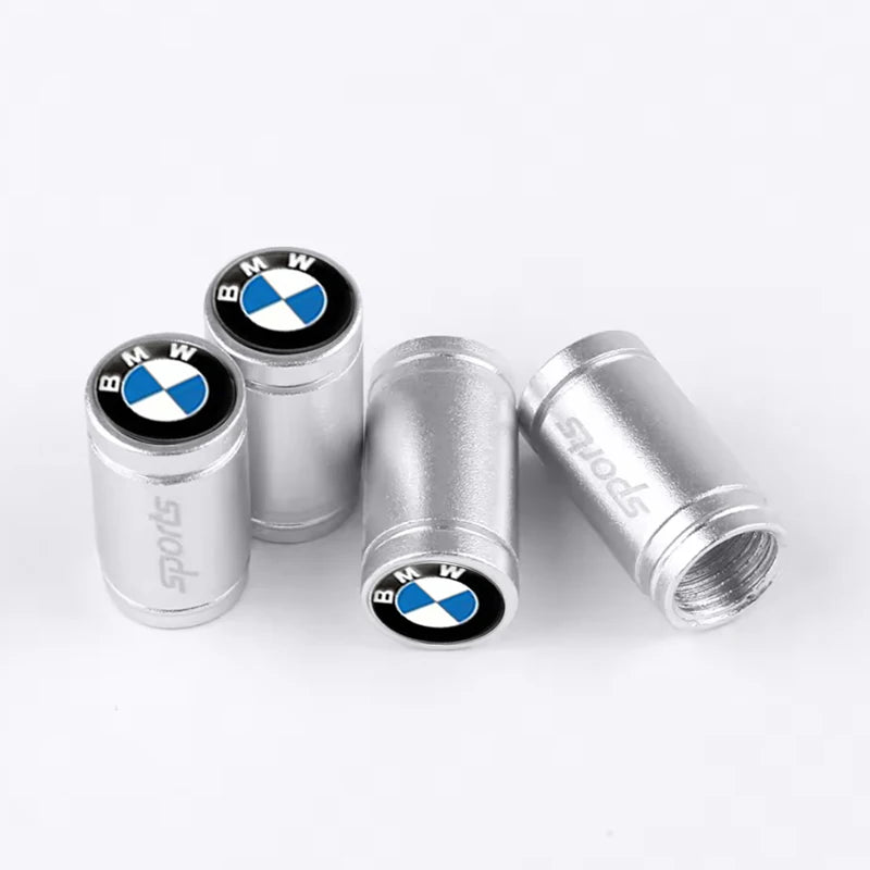 4Pcs Car Styling Wheel Tire Valve Caps Cover Accessories For BMW M Sports E36 E39 E46 E60 E90 E90 F10 F30 G20 G21 G30 G11 F15 X5