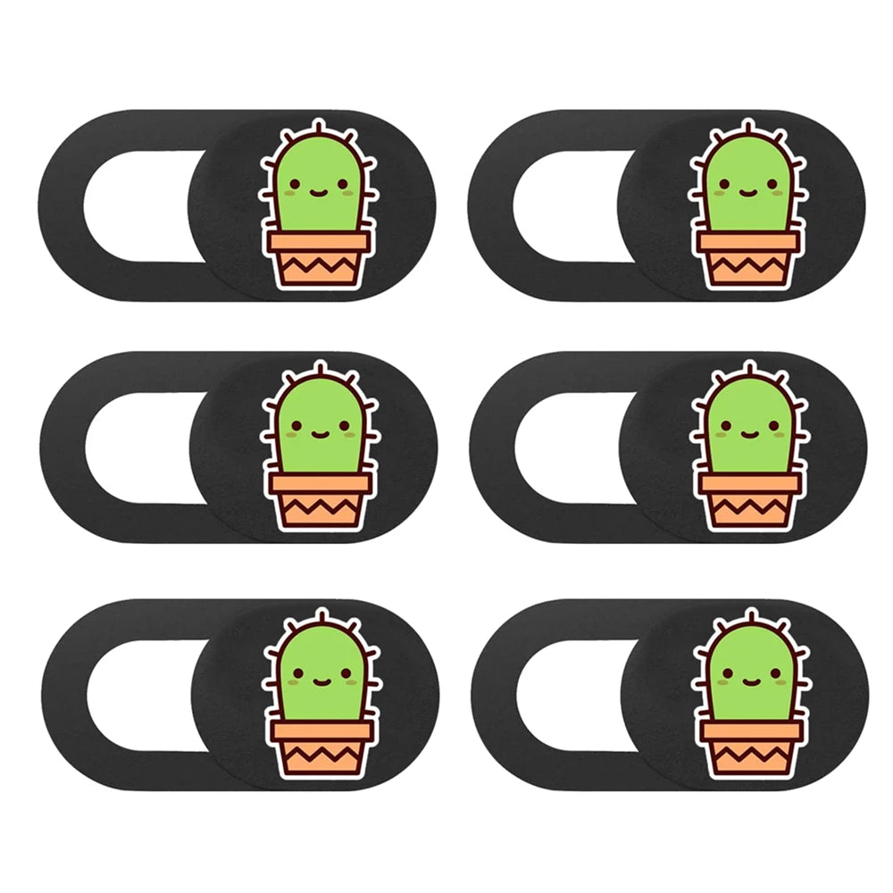3/6Pcs Webcam Cover Slide, Ultra Thin Phone Camera Cover, Camera Cover Blocker for Macbook, iMac, Laptop, Desktop, Pc, iPad