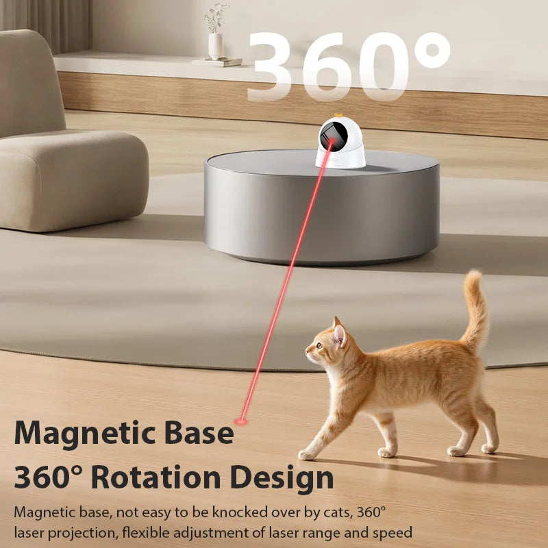 Smart Automatic Electric Laser Toy for Cats and Dogs