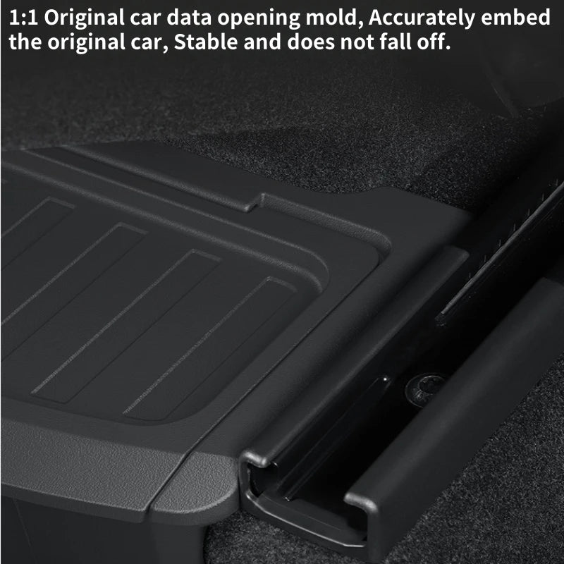 Tesla Model Y 2025-Present Rear Console TPE Organiser Tray
