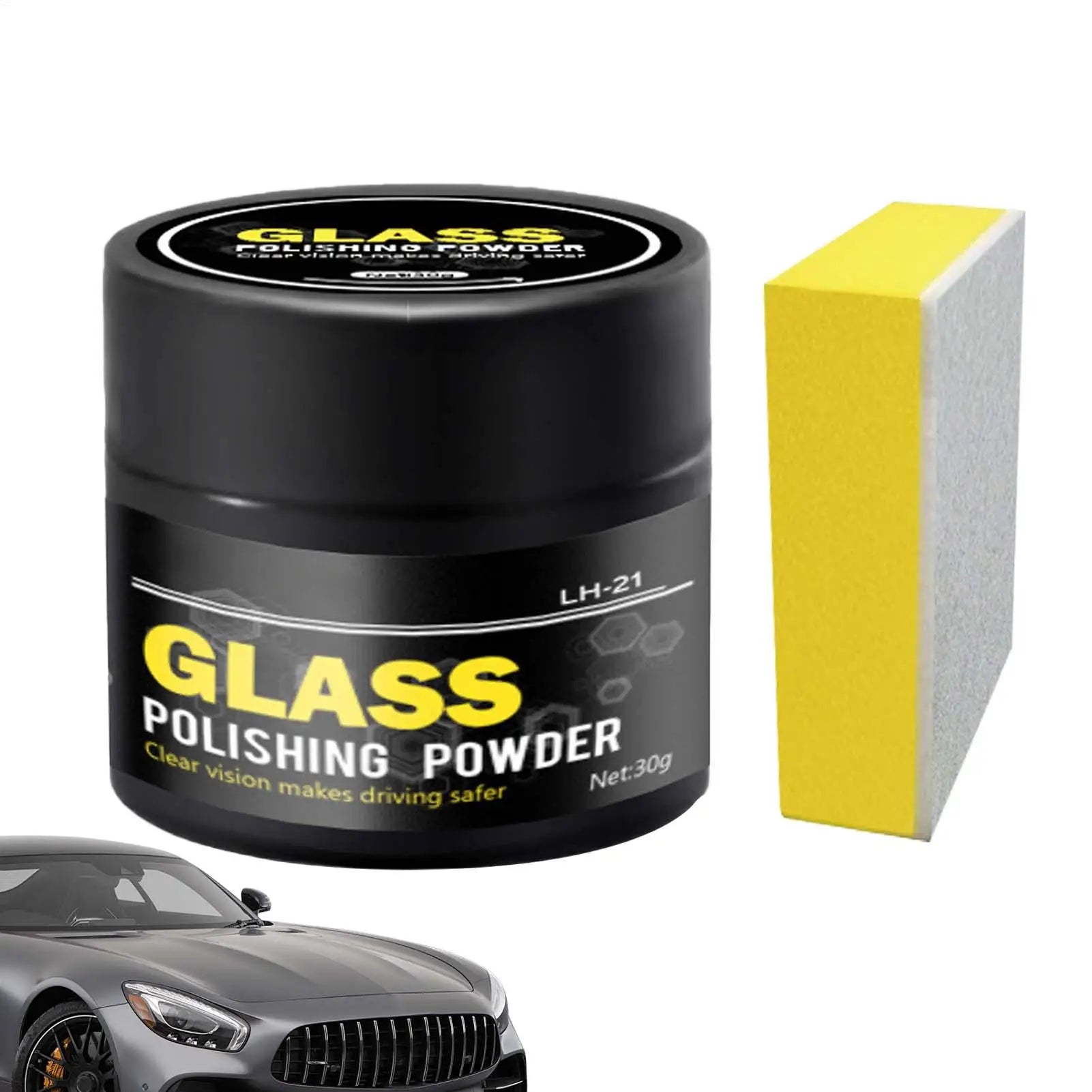 Cerium Oxide Powder For Glass Polishing Car Window And Mirror Repair Kit Car Scratch Compound Glass Oil Film Cleaner
