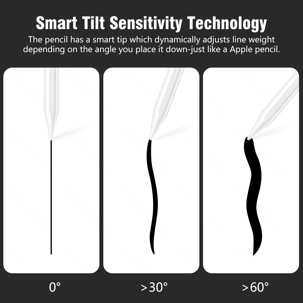 For iPad Pencil Apple Pen Stylus for Apple Pencil 2 1 for iPad Pro 2024 Air 4 5 2021 Pro 11 12.9 2018-2022 10.2 Mini 5 Touch Pen