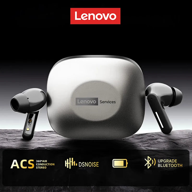 Lenovo LE209 Wireless Bluetooth Earphone ANC Noise Reduction HiFi Music Bluetooth Headphone 30H Battery Life Gaming Headset