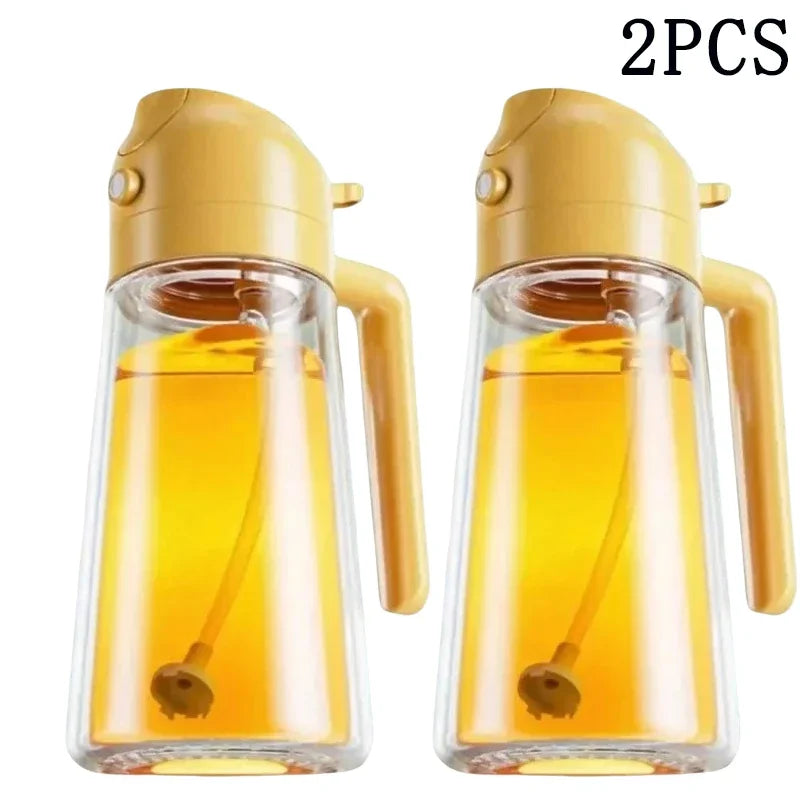 Professional 2-in-1 Atomised Oil Spray and Pour Bottle