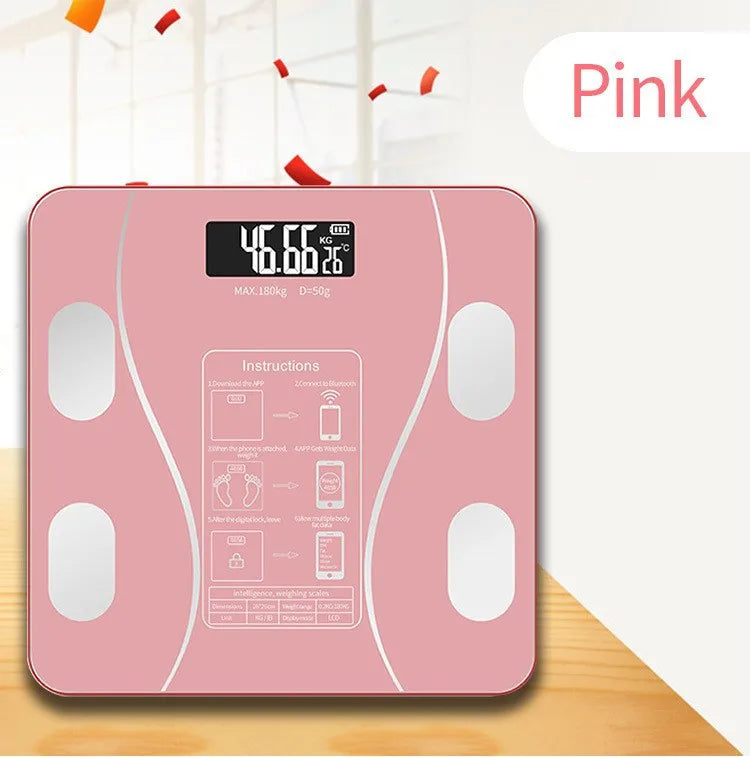 Bluetooth Body Fat Scale And Weight Scale Accurately Capture Subtle Changes And Detect Multiple Types Of Health Data