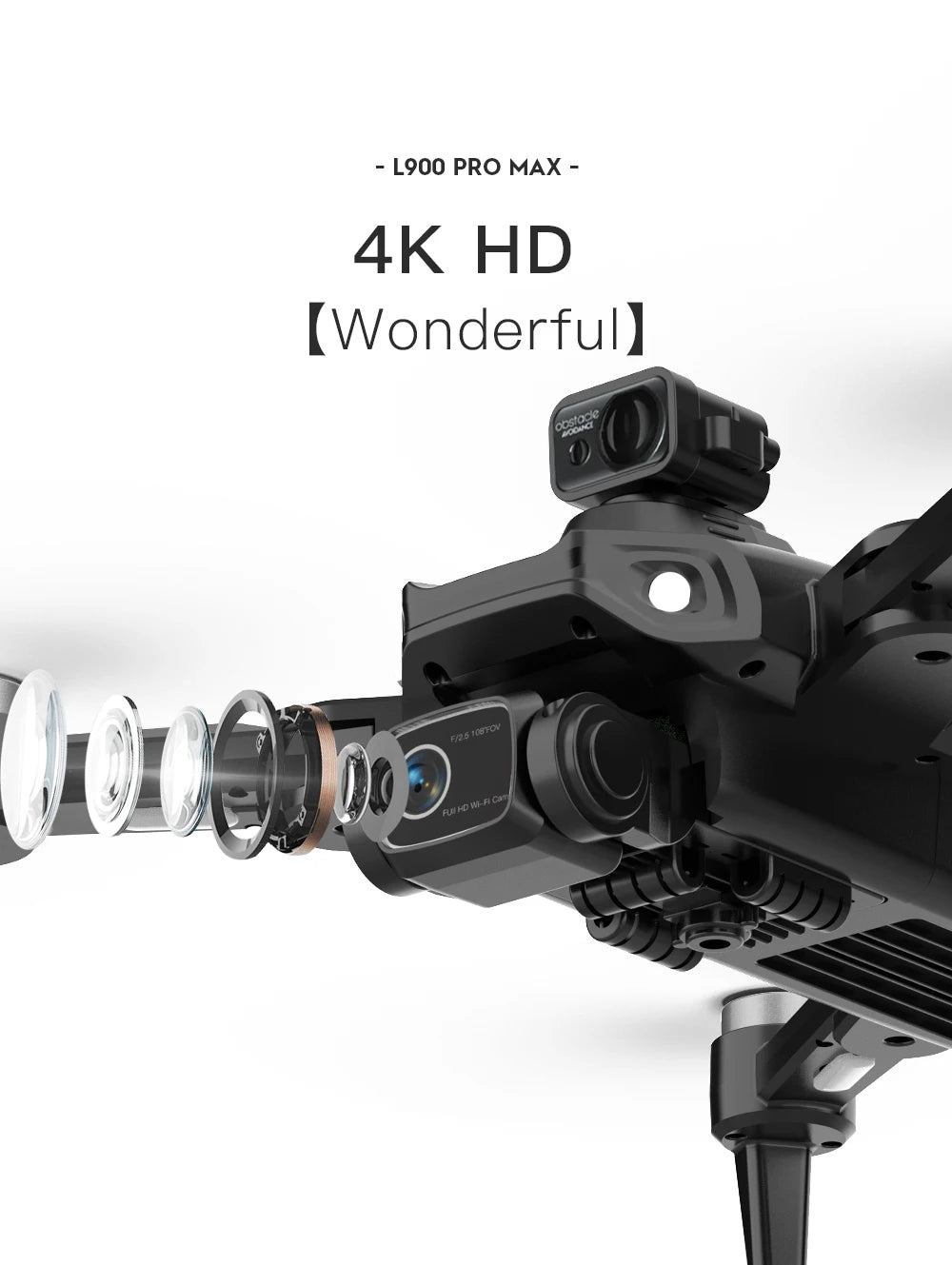 L900 Pro SE Max 4K GPS Drone – Brushless Motor & Professional Aerial Photography