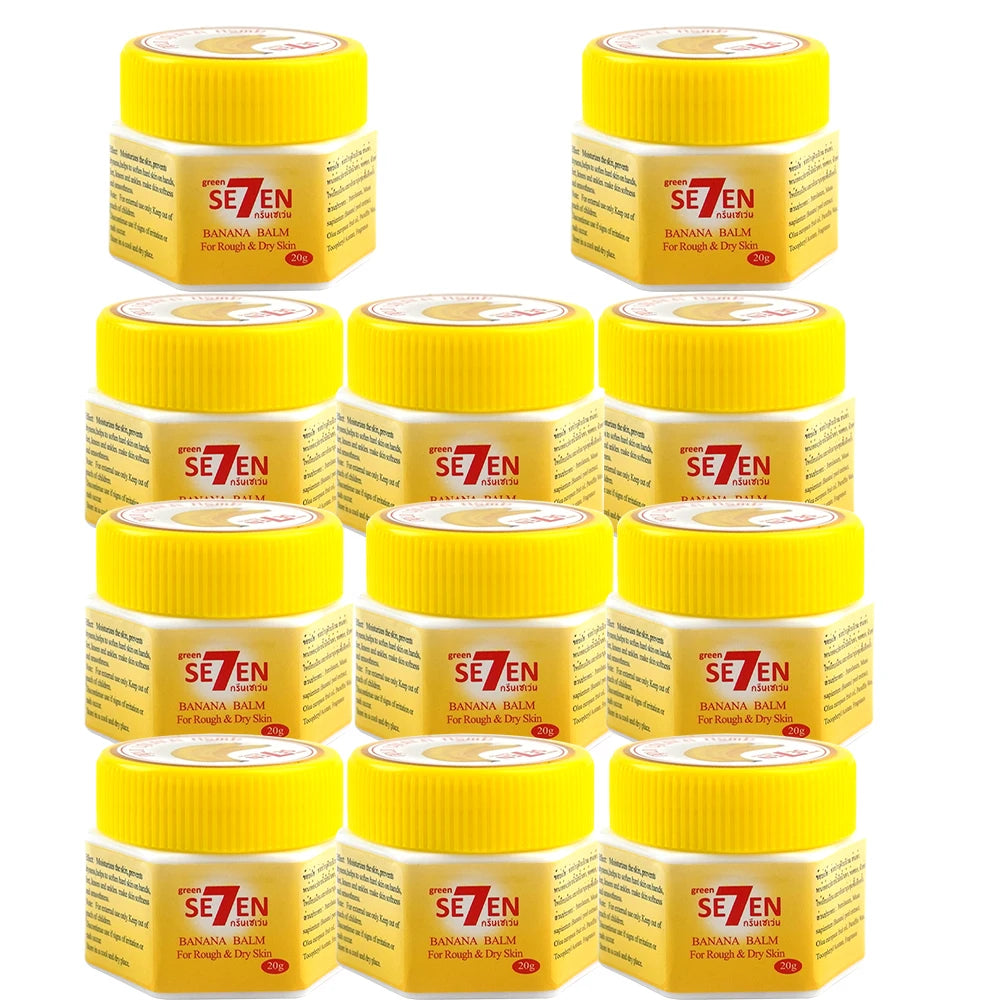 Ultra Moisturizing & Cracked Heel Care With Banana Extract For Dry, Rough Feet Overnight Renewal 20g/bottle