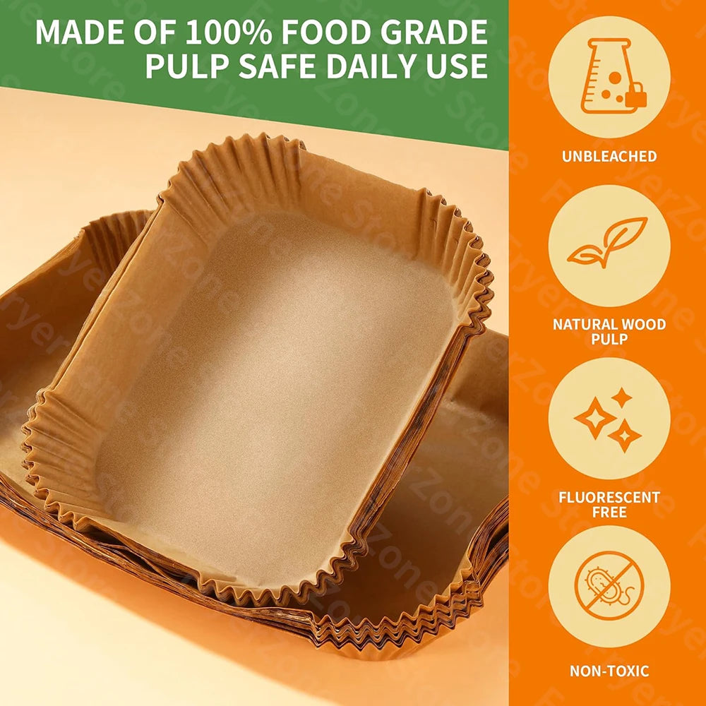 Professional Disposable Non-Stick Air Fryer Liners