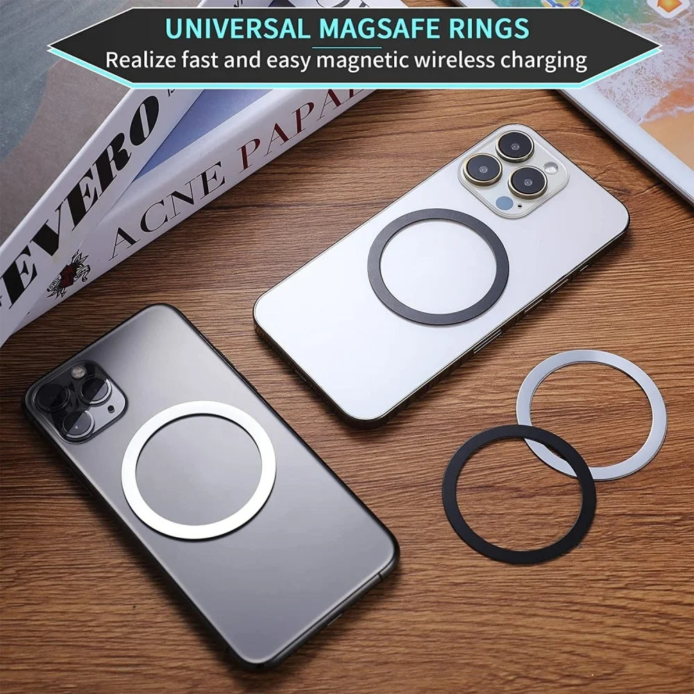 5/10 Pcs Magnetic Ring Wall Holder For iPhone Magnet Wall Mobile Phone Holder Magnetic Car Phone Stand Powerful Magnet Car Mount
