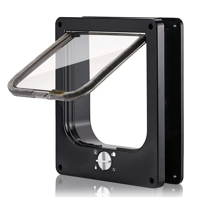 Professional 4-Way Locking Smart Pet Security Door