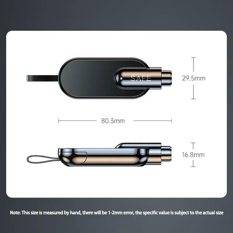Car Seat Belt Cutter Knife Window Breaker Safety Hammer Multifunction Emergency Lifesaving Tool Escape Device Car Accessories