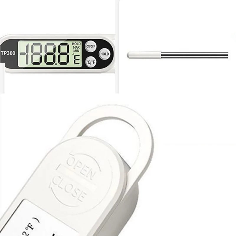TP300 Precision Digital Food Thermometer for Meat Milk BBQ