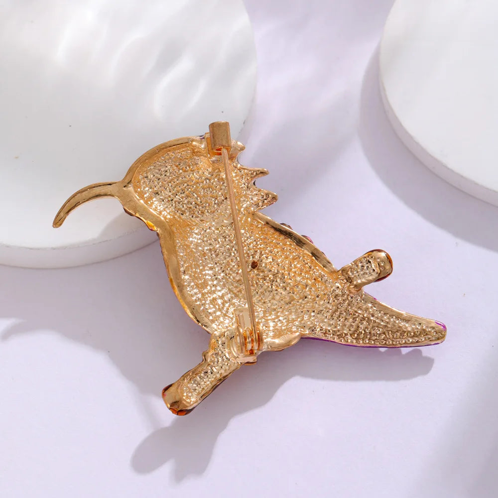 Crystal Bird Animal Brooch Rhinestone Fashion Pin