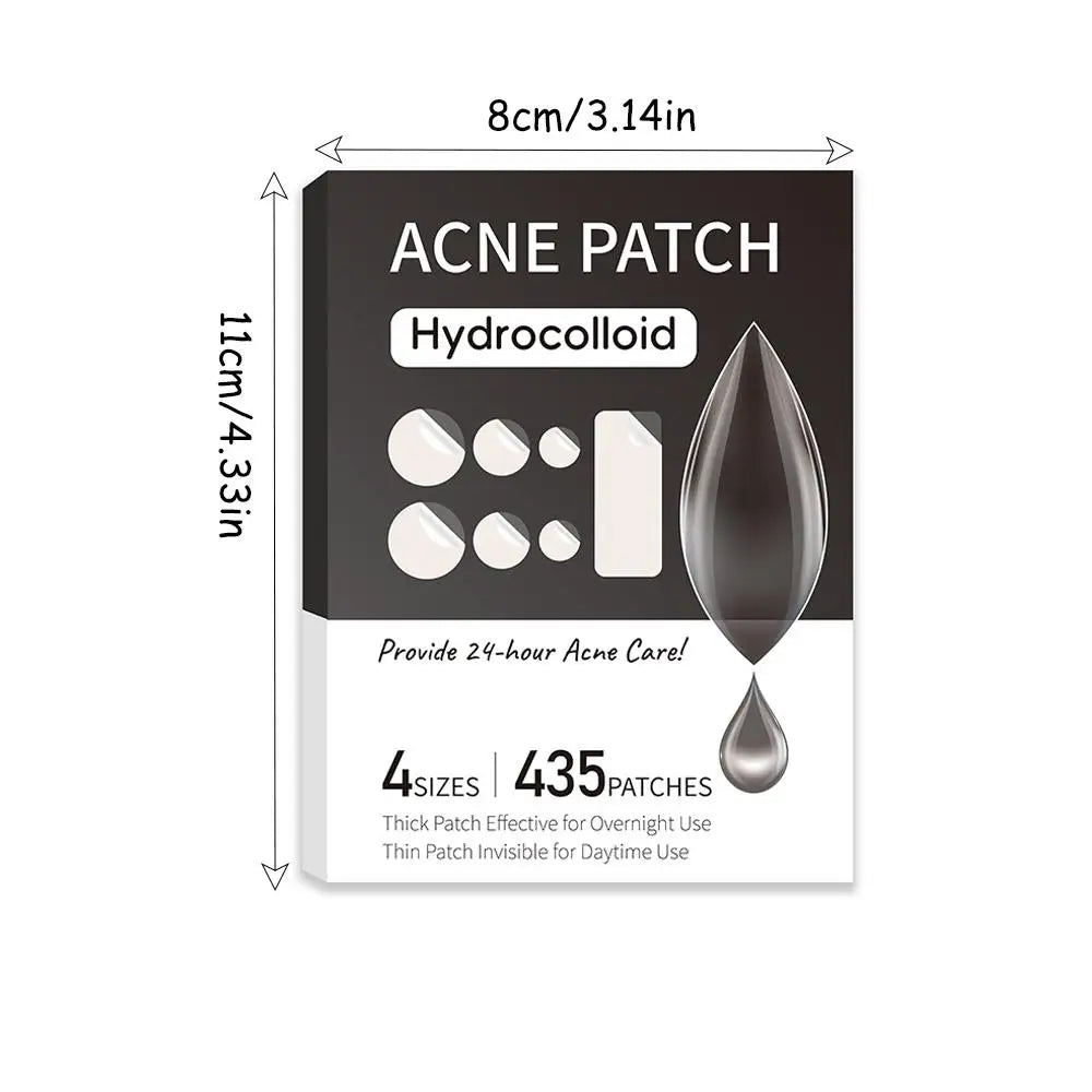 Hydrocolloid Patch Acne Invisible Pimple Removal Multi-shape Mixing  Full Face Pimple Patches Beauty Makeup Face Care