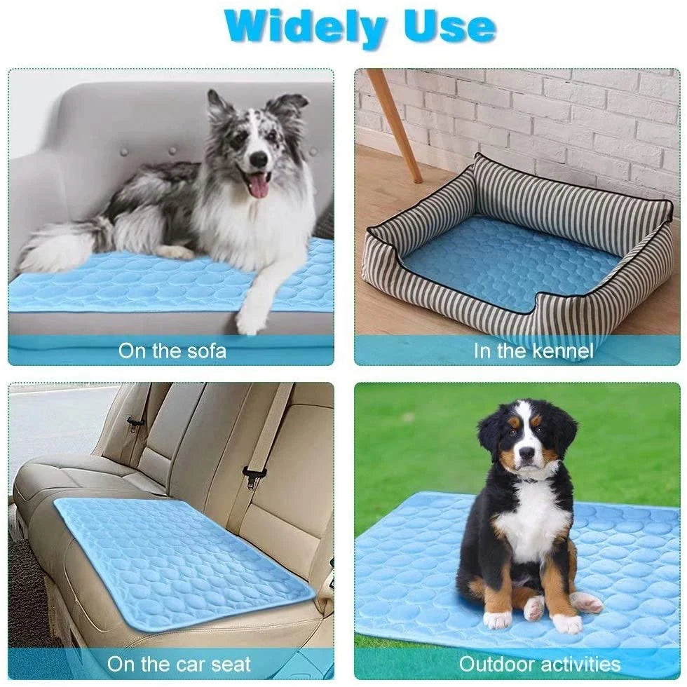 Premium Breathable Cooling Pet Mat for Summer Comfort