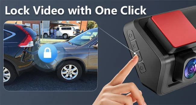 Kocam 4K UHD Dash Cam WiFi Car DVR Front and Rear Dual Lens Auto Car Camera with Night Vision 24H Parking Monitor Black Box