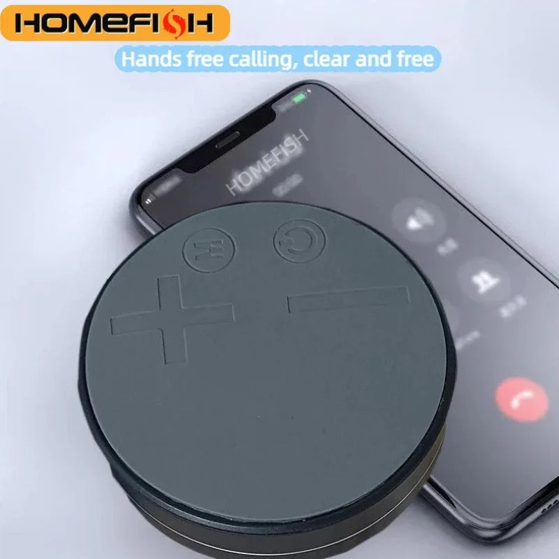 HOMEFISH B1 Portable Bone Conduction Bluetooth Speaker Mini Wireless Vibration Speaker HiFi Stereo TWS for Home Outdoor Travel