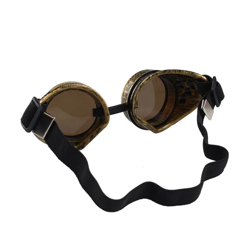 2021 Nova Chegada da Moda Óculos de Sol Estilo Vintage Steampunk Óculos de Soldar Punk Óculos Cosplay Marca Designer Lente Cinco Cores