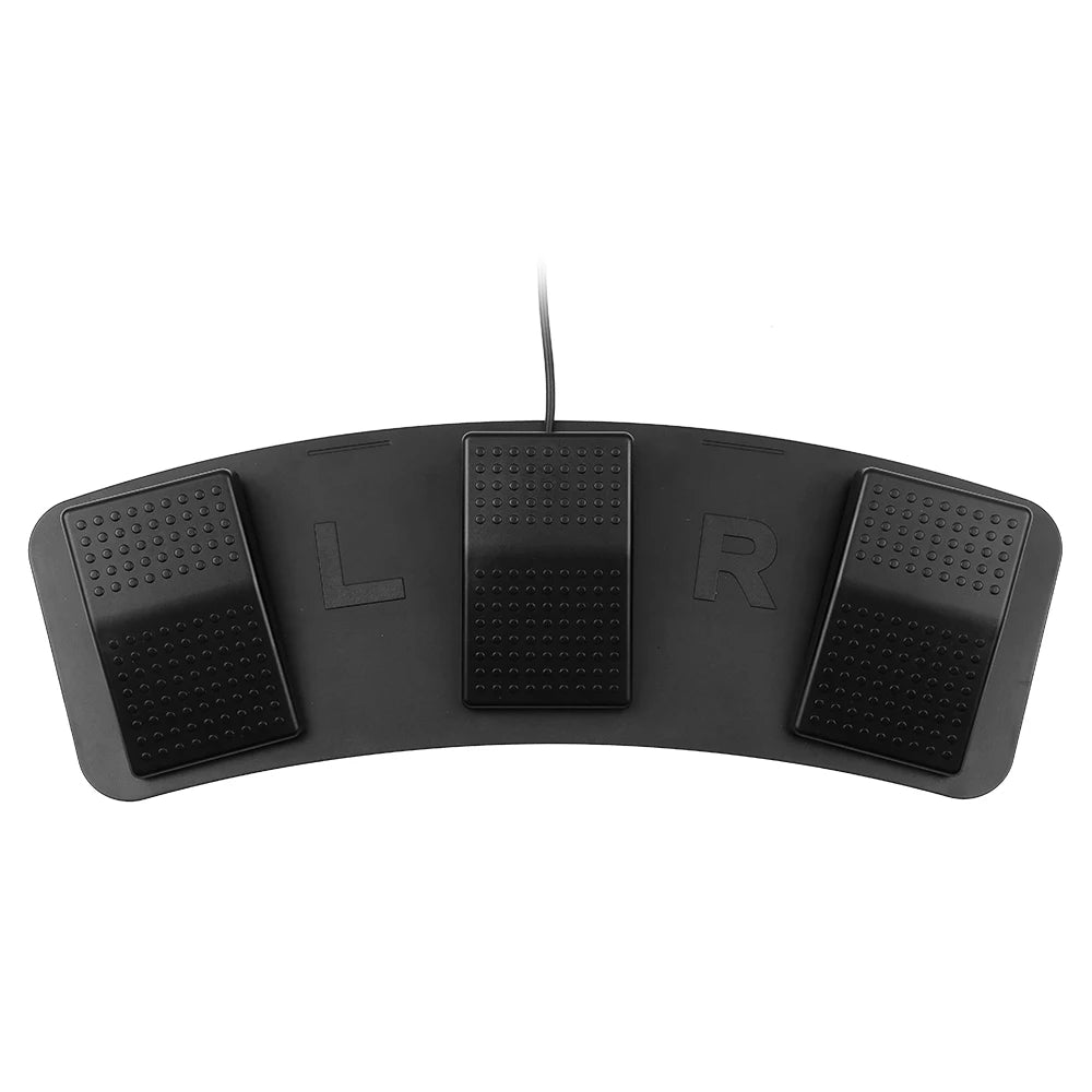 FS23-PM USB Triple Foot Switch Multifunctional Customized Foot Pedal Mechanical Switch for Image Acquisition Music Game Control