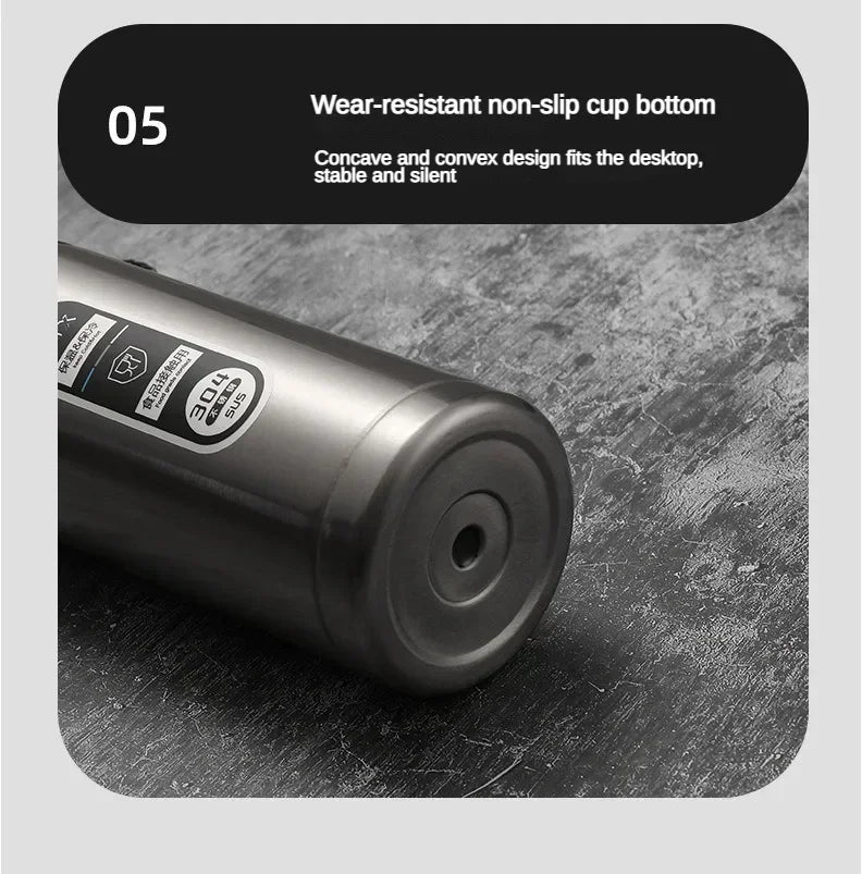 500ML-1Liter Stainless Steel Thermos Bottle with LED Temperature Display Sus304 Tea Water Bottle Vacuum Flask Portable Cups