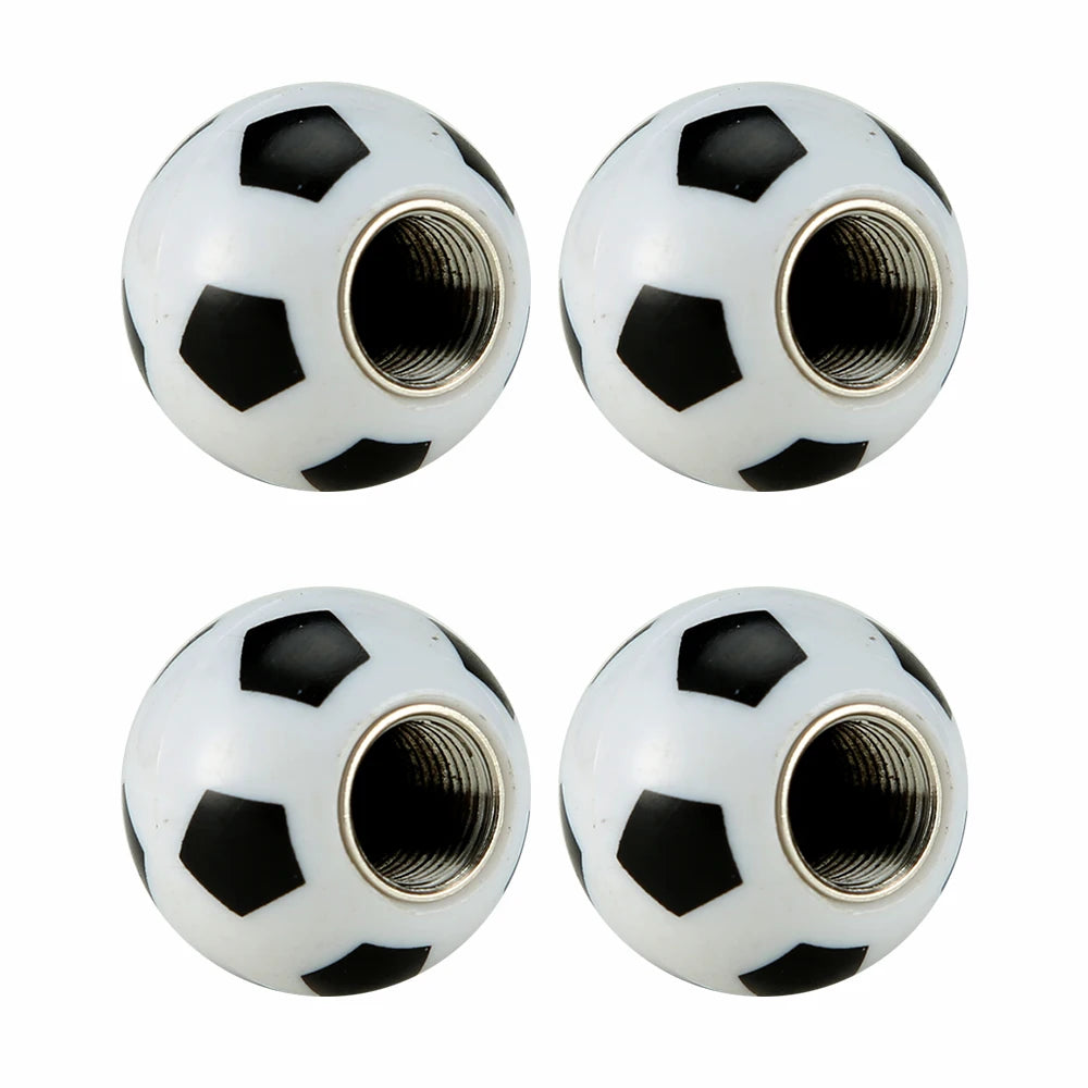 4Pcs New Universal Car Tire Valve Cap Wheel Dust Cover For Car Truck SUV Motorcycle Bike Car Styling Valve Stem Caps Accessories