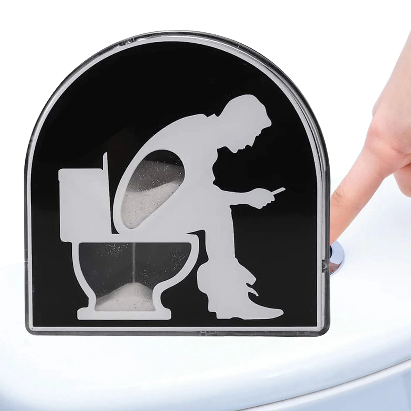 2025 new 5-minute hourglass toilet hourglass timer creative toilet hourglass, childrens brush timing tool, home garden home