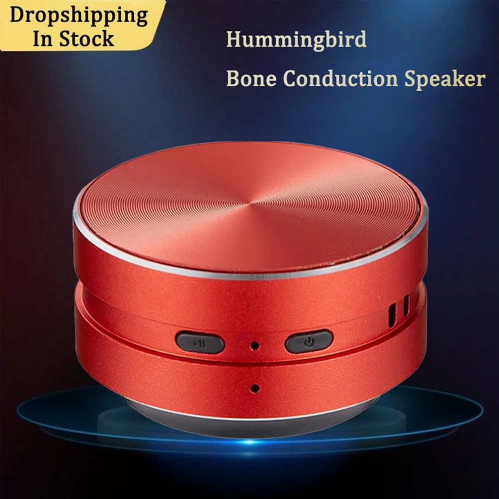 2025 Hot Bone Conduction Speaker Bluetooth-Compatible TWS Wireless Stereo Sound Hummingbird Speaker Dropshipping Wholesale