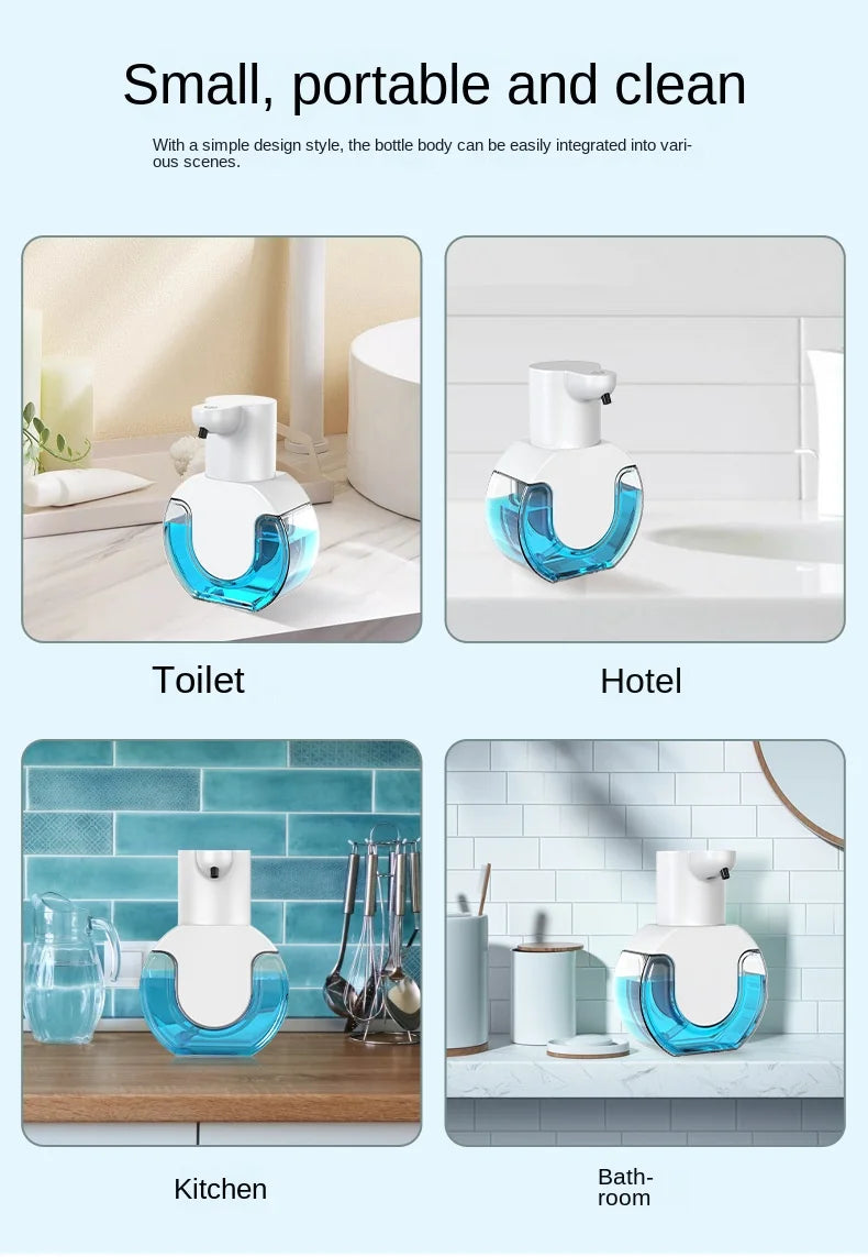 Smart Soap Dispenser 420ml Touchless Motion Sensor Washing Hand Device Wall-Mounted Liquid Soap Dispenser Liquid/Foam Model