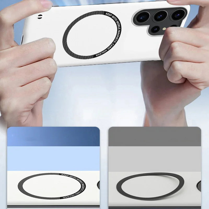 Samsung Galaxy S20-S24 Ultra Slim Frameless Magnetic Case
