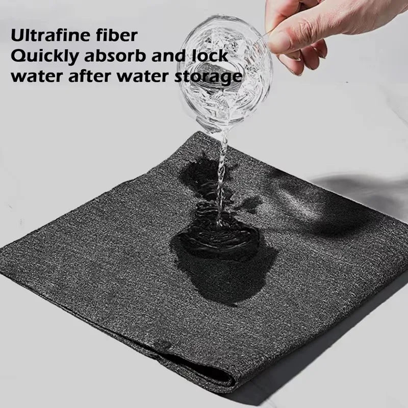 10/1PCS Thicken Magic Cleaning Cloths Super Absorbent Reusable Microfiber Windows Glass Cloth Detailing Car Drying Washing Towel