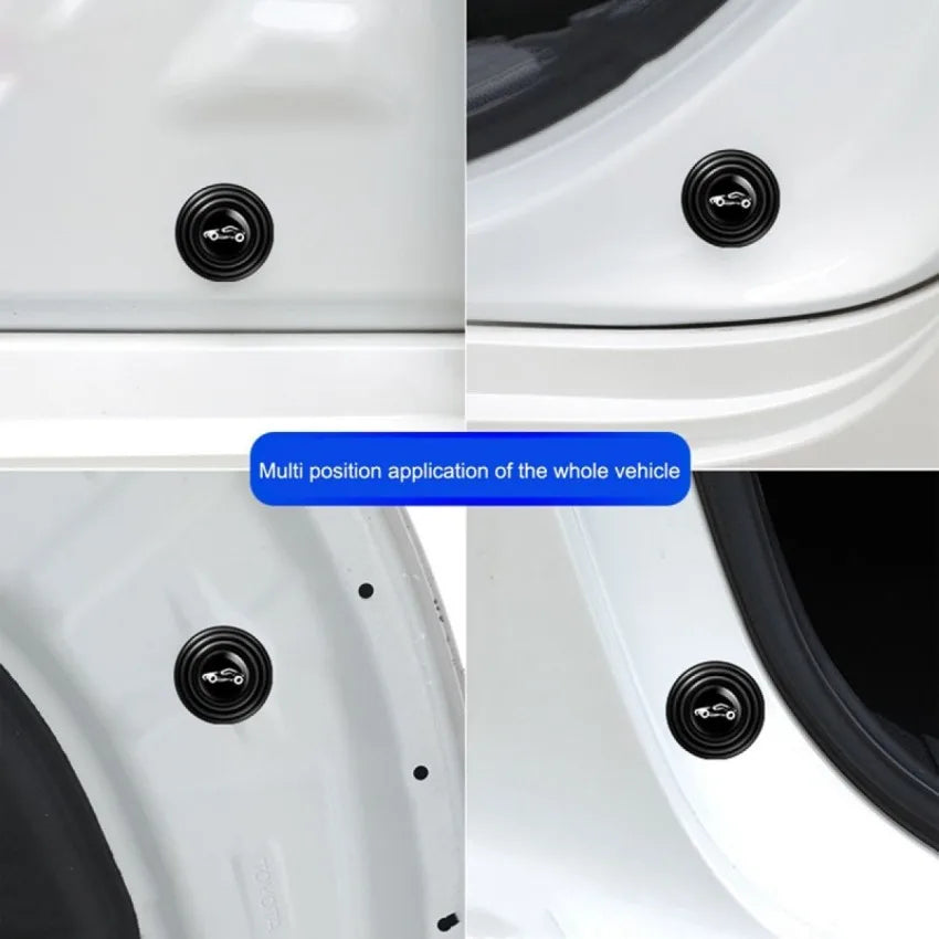 Car Door Anti-Collision Silicone Pads Sound Insulation Gasket Auto Soundproof Shockproof Sealing Rubber Pad Door Edge Sticker