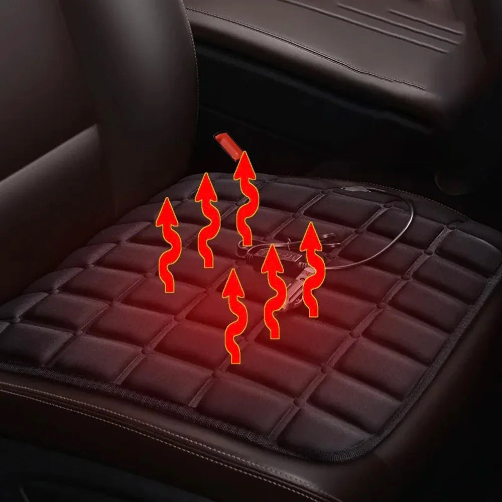 Universal Car Heated Seat Cushion Intelligent Fast Heating 12V Winter Warm Seat Car Seat Heating Pad Car Heated Seat Cover