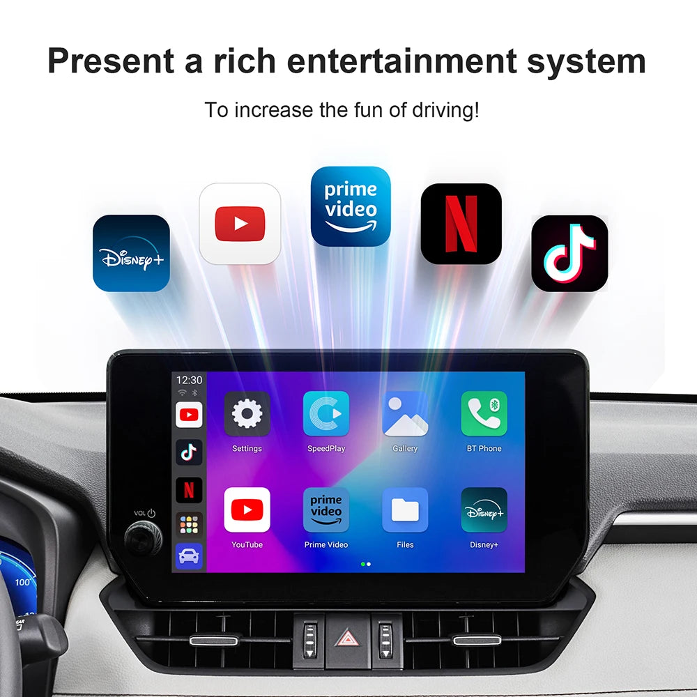 Android 13 Wireless Carplay Adapter Android Auto For Netflix Youtube For Renault Arkana Captur Clio MEGANE AUSTRAL ZOE E-Tech