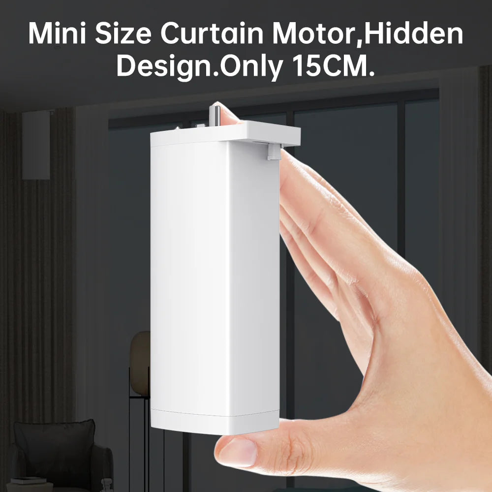 Smart Life Tuya Zigbee/WIFI Electric Curtain Motor Automatic Intelligent Support Voice Control Tools Alexa Google Assistant 15CM