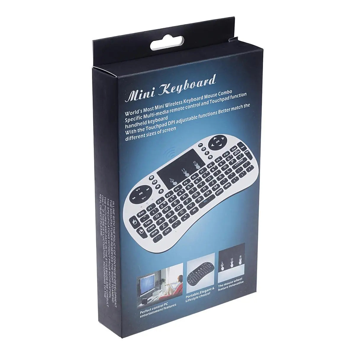 Bluetooth Wireless i8 Mini Keyboard Backlit 2.4G USB English with Touchpad Air Mouse Remote Control Touchpad For Android TV Box