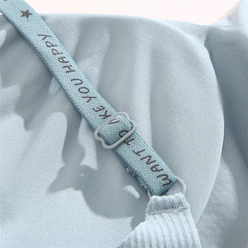 3-Pack Seamless Wire-Free Plunge Push Up Bras