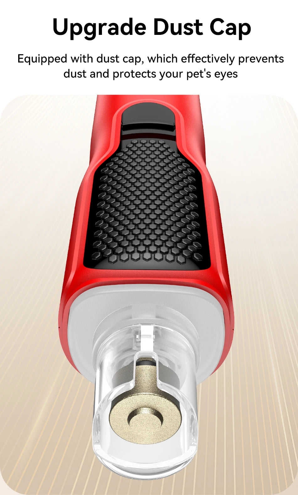 Professional 7-Speed LED Rechargeable Pet Nail Grinder
