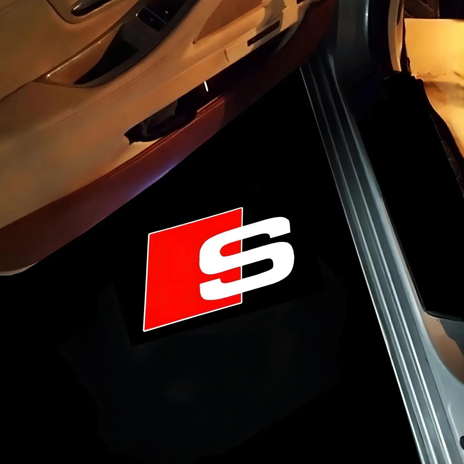 Car Door Welcome Light Led Projector Lamp For Audi A3 A4 B8 8P 8V A6 C7 A5 Q5 B7 B6 B9 SLINE QUTTRO RS Q3 Q7 S3 S4 S5 SQ5 S6 A8