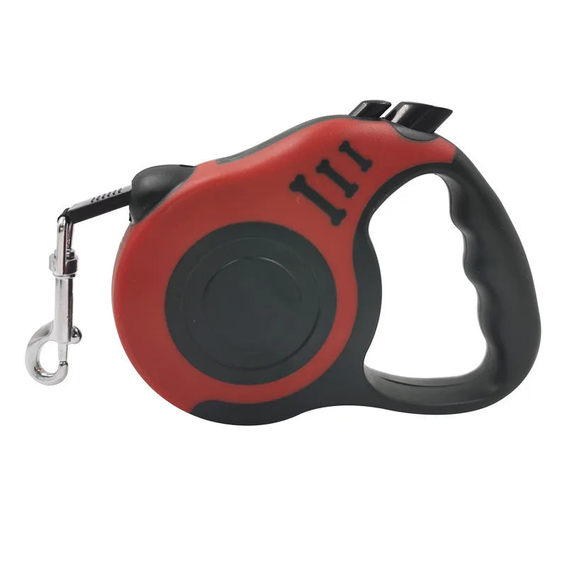 Trela Retrátil para Cão 3 Metros 5 Metros Trela para Animais de Estimação Corda de Tração Cinto Trela Automática Flexível para Cães Pequenos Médios Grandes