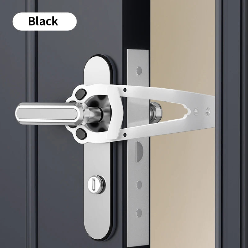 Adjustable Cat Door Holder Latch Flex Strap Dog Stopper