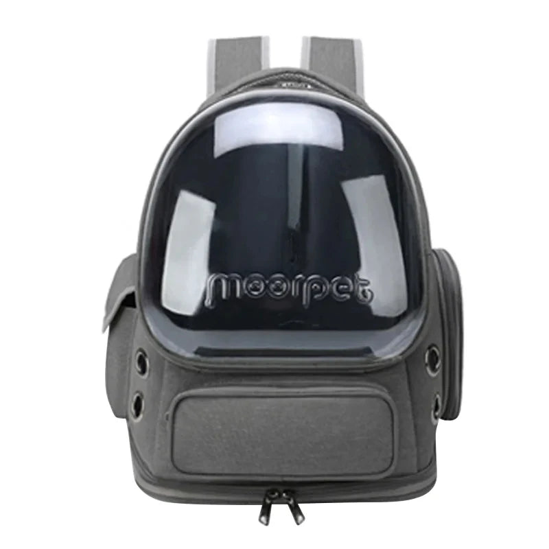 Transparent Breathable Pet Travel Backpack for Cats, Dogs & Birds
