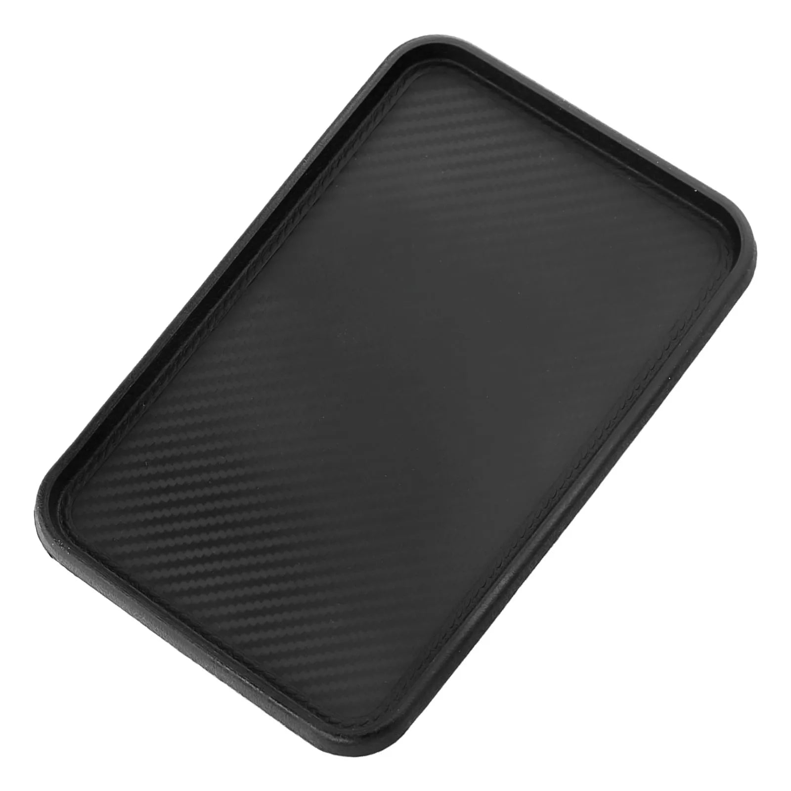 Car Front Dashboard Silicone Non-Slip Storage Catcher Pad Mat 200x128mm Auto Interior Dashboard Sticky Pad Cushion Accessories