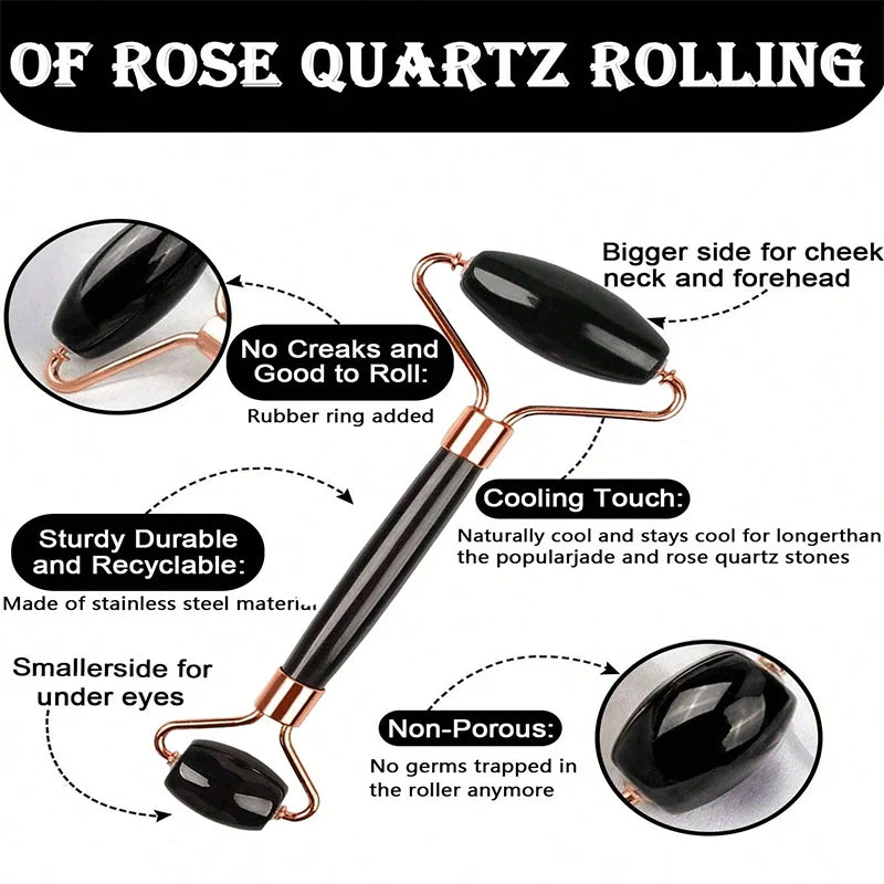 6-piece ice roller facial skin care ice roller set facial roller scraping facial tool face wash skin care three-piece set