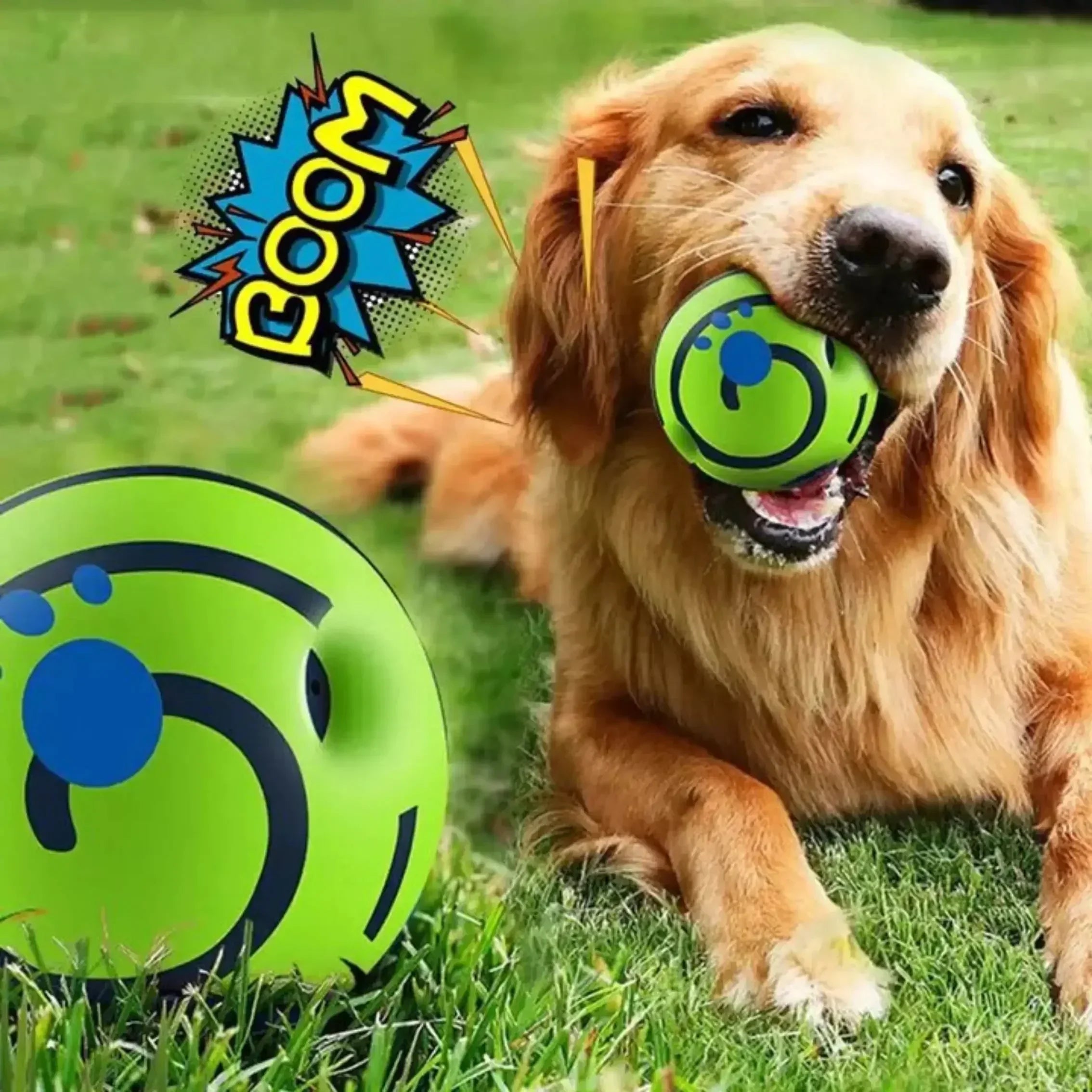 Interactive Wobble Wag Giggle Sound Emitting Glow Ball