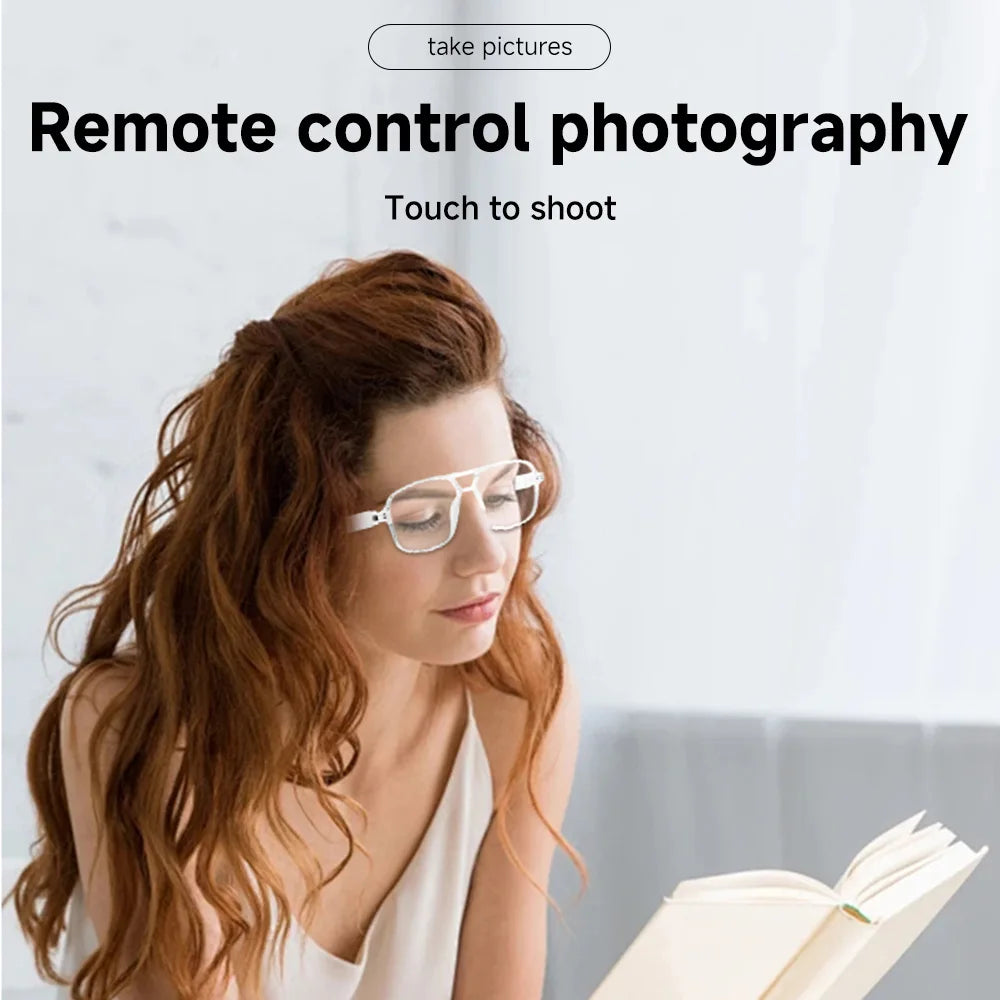 2025 NEW Smart Glasses Ai Voice Assistant Touch Music Control Anti-UV Color-Change Lenses Bluetooth Call Headphone for Men Women