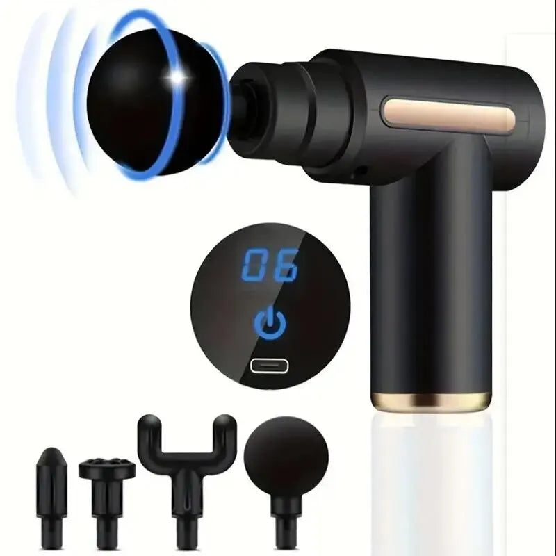Portable Deep Tissue Fascia Massage Gun for Muscle Recovery